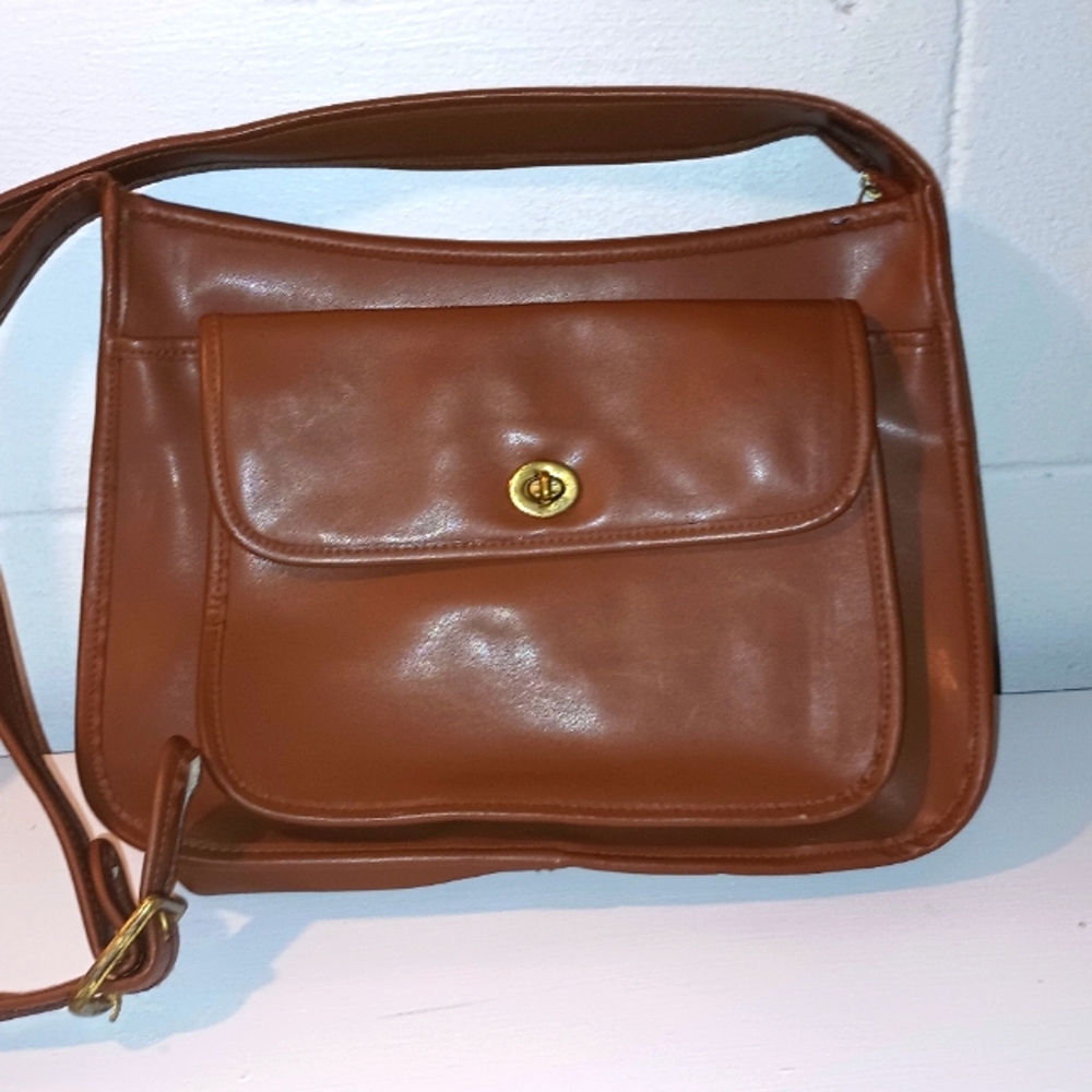 Vintage Coach Tan Purse